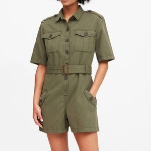 Banana Republic - Heritage Safari Utility Romper - NWOT